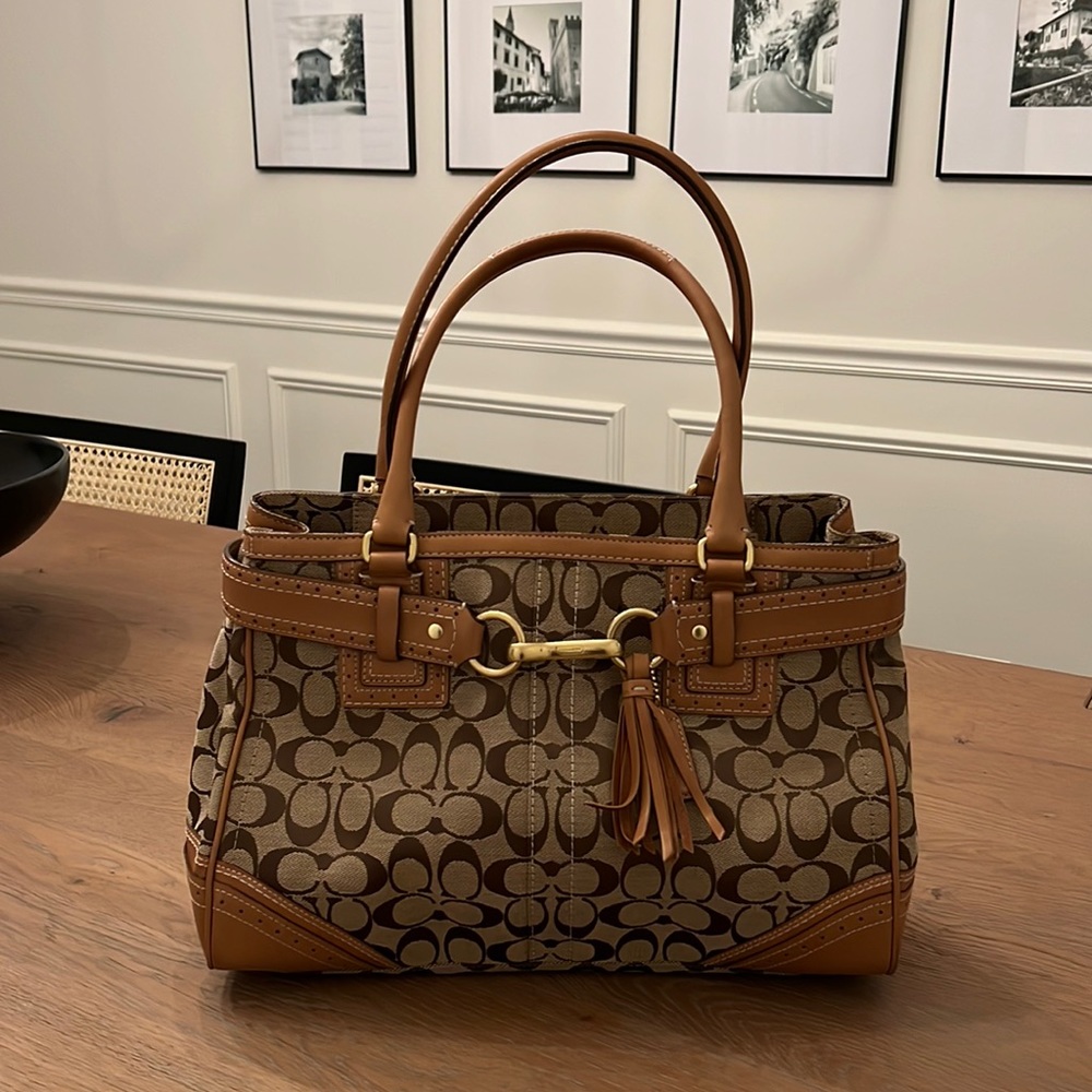COACH satchel purse